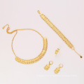 Shangjie OEM Joyeria de Boda Classic Wedding Luxury Accessoires Bijoux Gold Femmes Bijoux de bijoux IDIAN Africain Bijoux